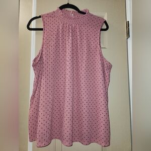 Women's Apt. 9 Ruffled High Neck Tank